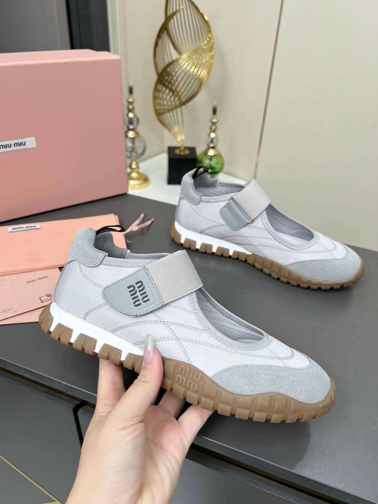 Miu Miu ballet flats 2-6